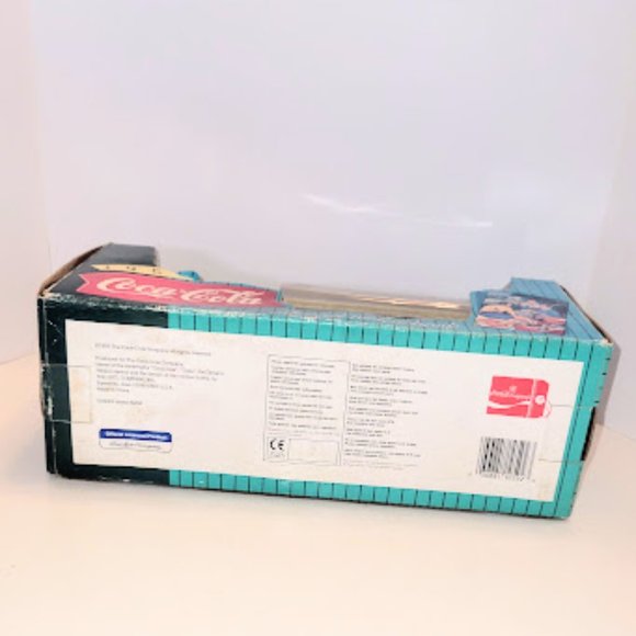 VINTAGE DIE CAST METAL COCA COLA 1953 DELIVERY TRUCK BANK 9" NEW IN BOX - Picture 2 of 6